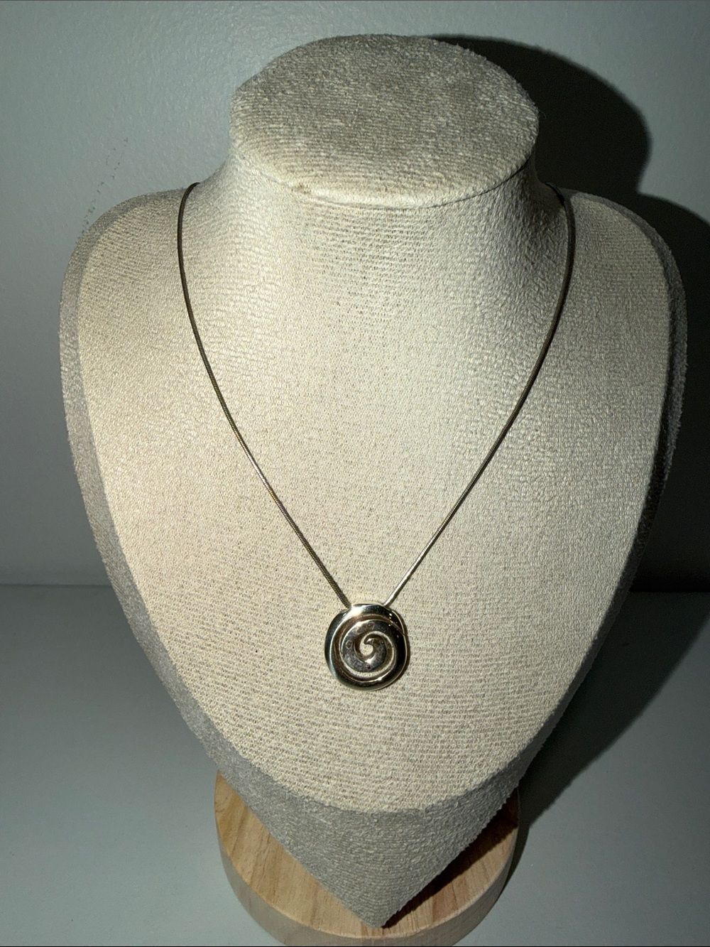 BrightonβSilver Swirl Necklace